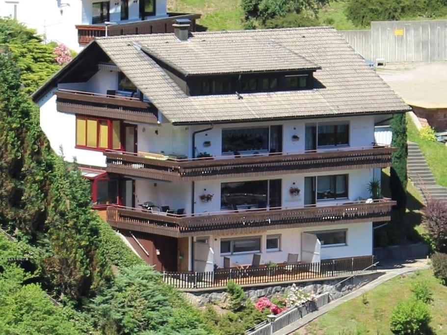 Ferienwohnung Schwarzwaldblick 巴特里坡德索西坡 外观 照片